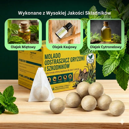 Molado - Kulki odstraszające gryzonie i szkodniki
